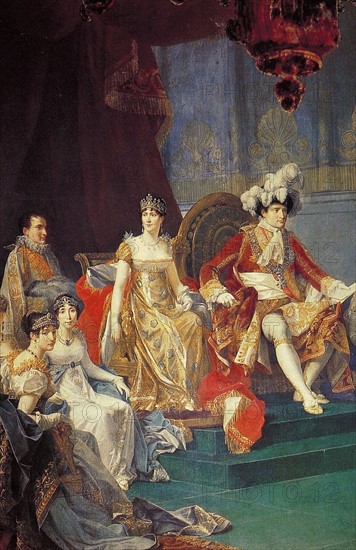 Emperor Napoleon I and  Empress Joséphine.