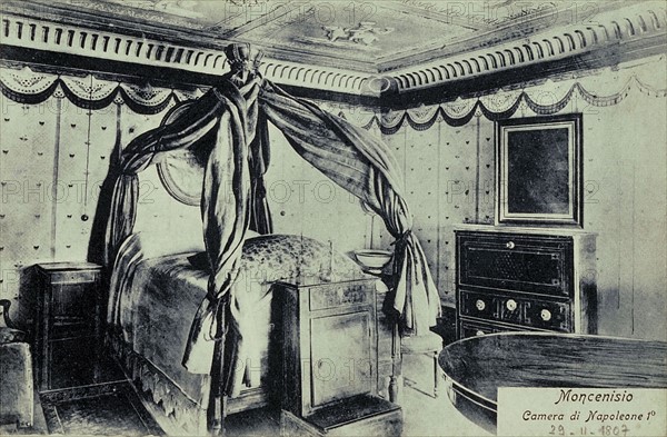 Moncenisis: bedroom of Napoleon I.
29th November 1807