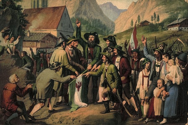 Révolte paysanne contre l'Empire français dans le Tyrol.
1809