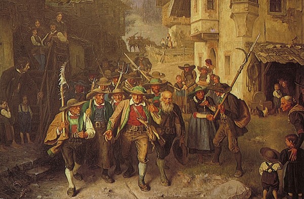 Peasant revolt against the French Empire in Tyrol.
1809