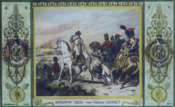 Napoléon 1er à bataille de Wagram.
5 juillet 1809