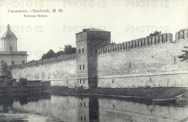 Russia Campaign (June-December 1812).
Defences in the town of Smolensk, Russia.