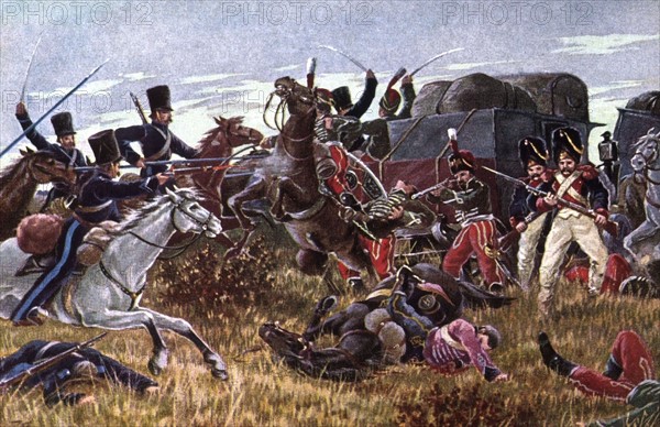 Bataille de Smolensk.
Campagne de Russie (juin-décembre 1812).
14 août 1812