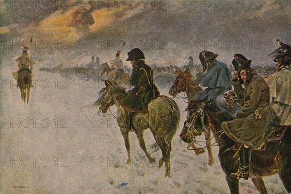 Russia Campaign: Withdrawal from Russia.
1812