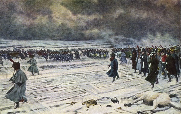 Russia Campaign: Withdrawal from Russia.
1812