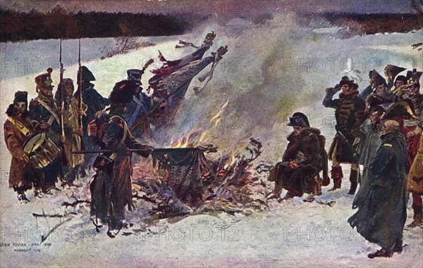 Russia Campaign: Withdrawal from Russia.
1812