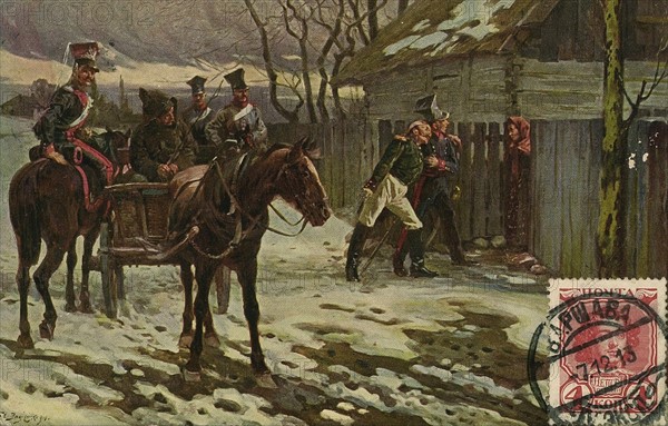 Campagne de Russie : épisode de la retraite de Russie.
1812