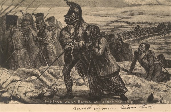 Russia Campaign : The Berezina crossing.
décembre 1812