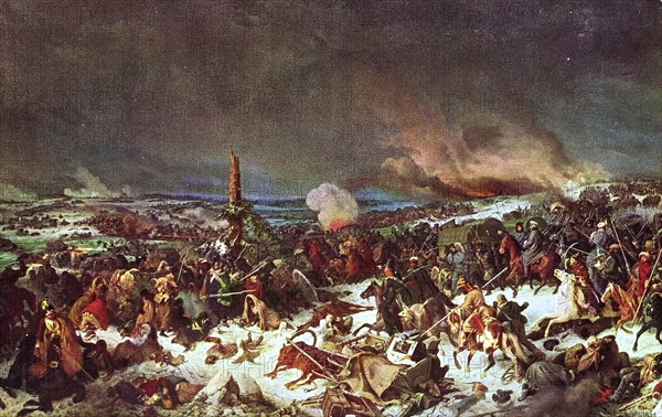 Russia Campaign : Withdrawal from Russia.
Battle of Berezina.
28th September 1812