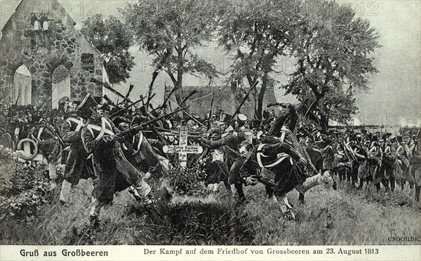 Campagne de Saxe.
Bataille de Grossbeeren.