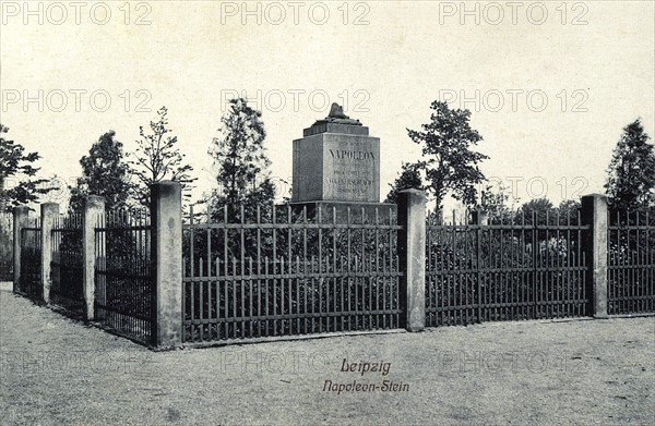 Monument commémoratif : bataille de Leipzig.
Campagne de Saxe.
16-18 octobre 1813