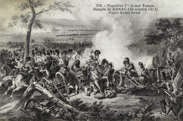 Bataille de Hanau.
Campagne de Saxe.
30 octobre 1813
