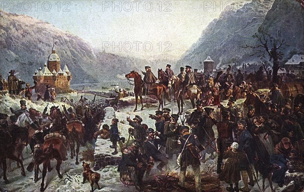 Bataille de Hanau.
Campagne de Saxe.
30 octobre 1813