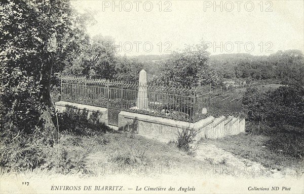 Peninsular Campaign: Cemetery for English casualties in Biarritz.
1814