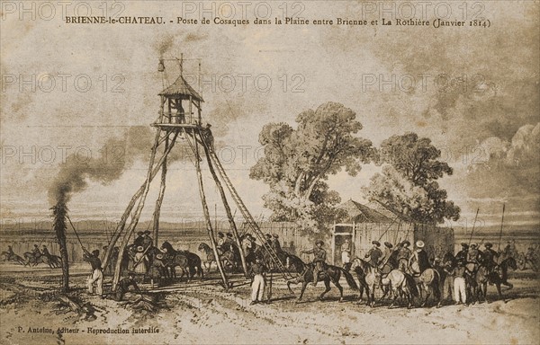 Campagne de France : Bataille de Brienne-Le-Château.
29 janvier 1814