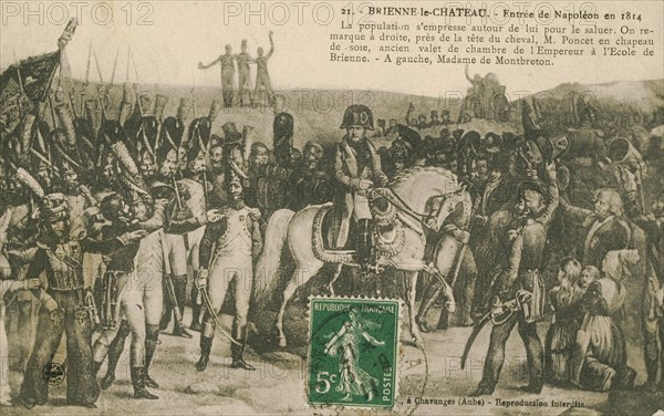 Napoleonic wars: Campaign of France, battle of Brienne-Le-Château.