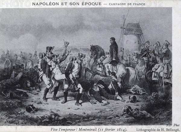 Napoléon 1er : la bataille de Montmirail.