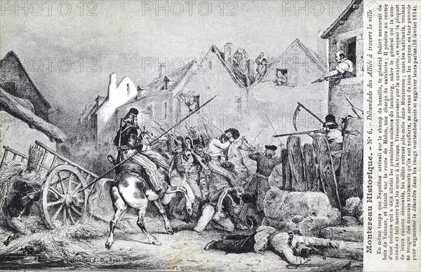Bataille de Montereau.