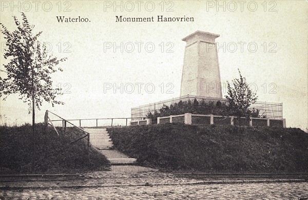 Waterloo : monument hanovrien.
