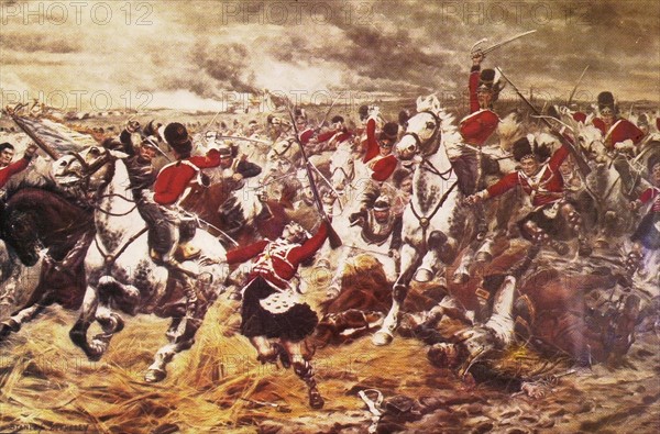 The Battle of Waterloo.