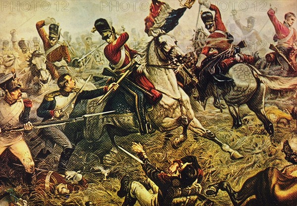 The Battle of Waterloo.