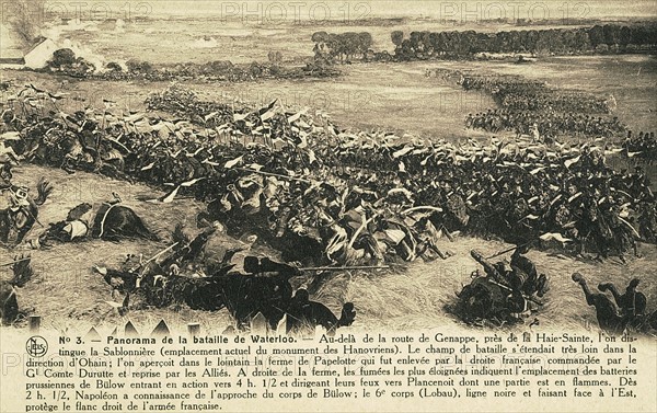 The Battle of Waterloo.