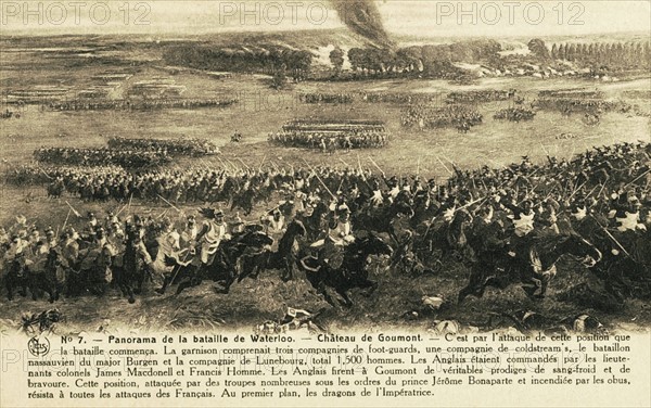 The Battle of Waterloo.