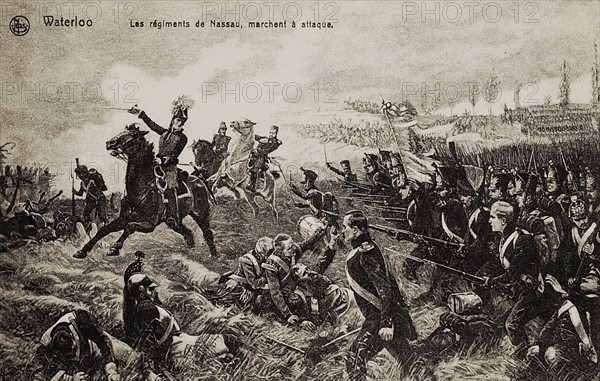 The Battle of Waterloo.