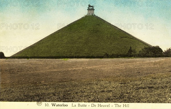 Waterloo : la butte du lion.