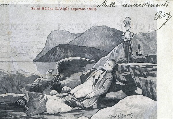 Mort de Napoléon 1er à Sainte-Hélène.
5 mai 1821
