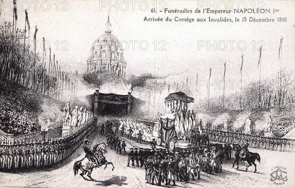 Funérailles de Napoléon 1er.