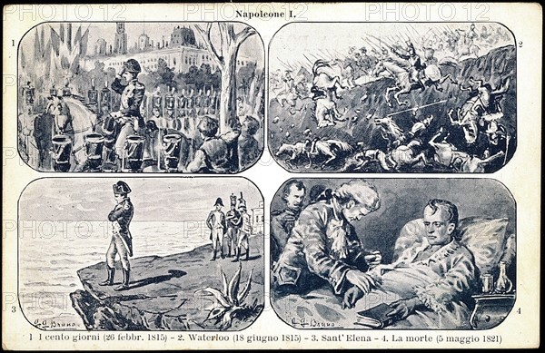 Scenes of the life of Napoleon I.