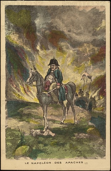 Napoléon 1er : dessin satirique.