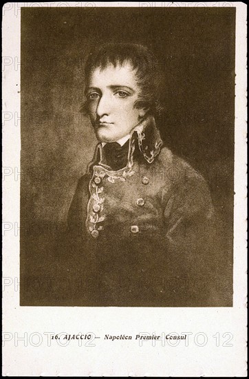 Portrait de Napoléon, premier Consul.