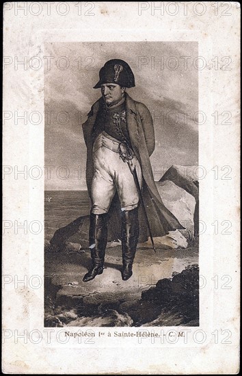 Portrait de Napoléon 1er à Sainte-Hélène