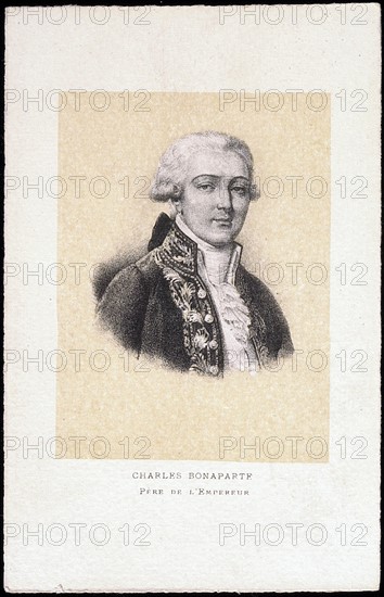 Portrait de Charles Bonaparte, père de Napoléon 1er.