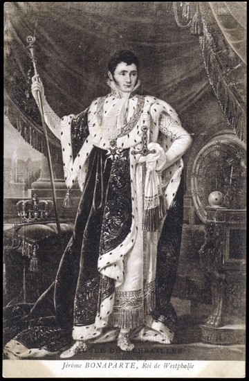Portrait de Jérôme Bonaparte, frère de Napoléon 1er.