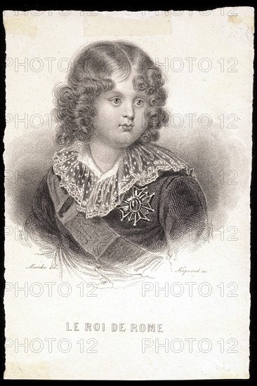 Portrait of Napoleon II, son of Napoleon I.