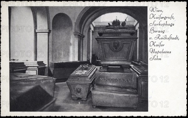 Tomb of Napoleon II in Vienna.