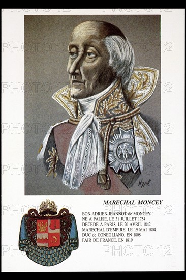 Portrait du maréchal Moncey.