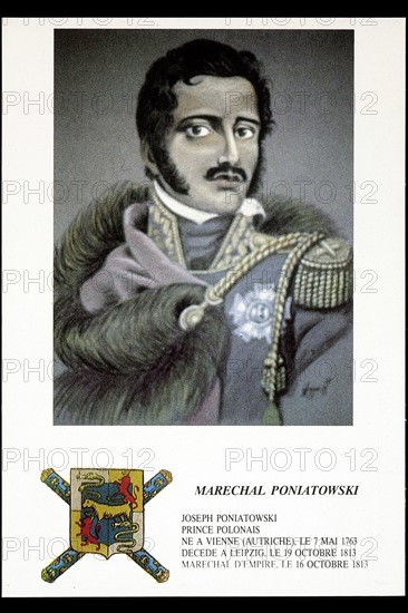 Portrait du maréchal Poniatowski