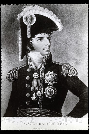 Portrait du maréchal Bernadotte.