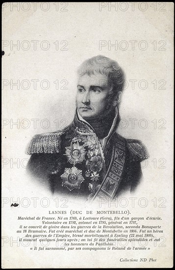 Portrait du maréchal Lannes.