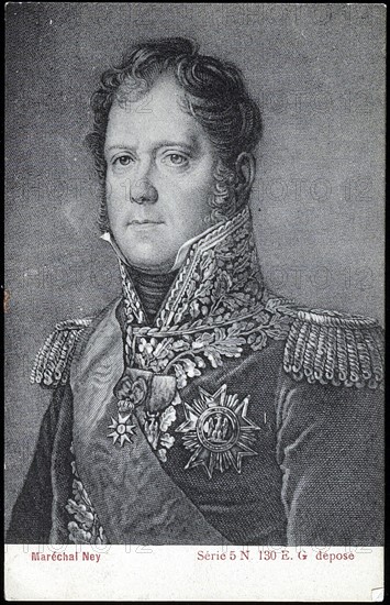 Portrait of Marshal Ney.