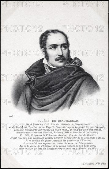 Portrait d'Eugène de Beauharnais.