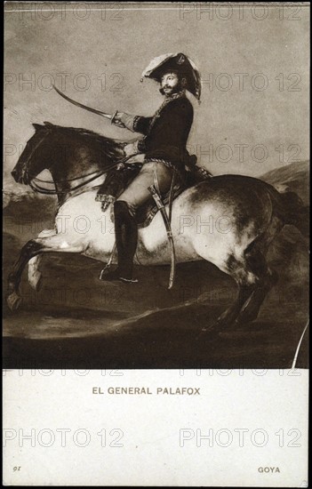 Portrait of General José Rebolledo de Palafox y Melci.