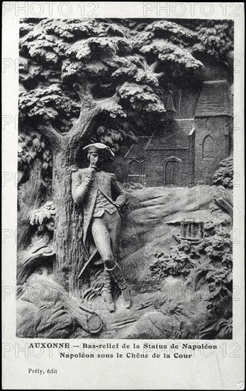 Bas-relief from the statue of Napoleon in Auxonne.