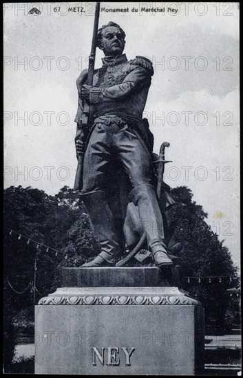 Statue du maréchal Ney.