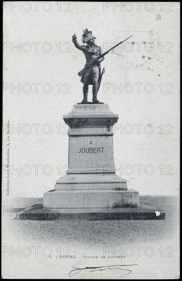 Statue du général Joubert à Bourg.