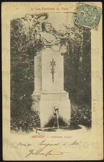 The Talma Fountain in Brunoy.